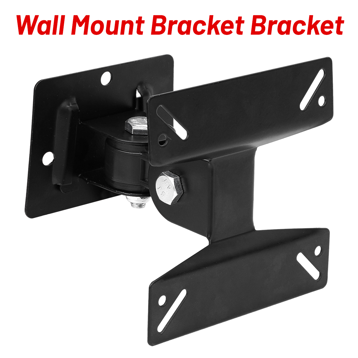 Flat Panel Mount Tilt - 180° Swivel Iron TV Mount Bracket