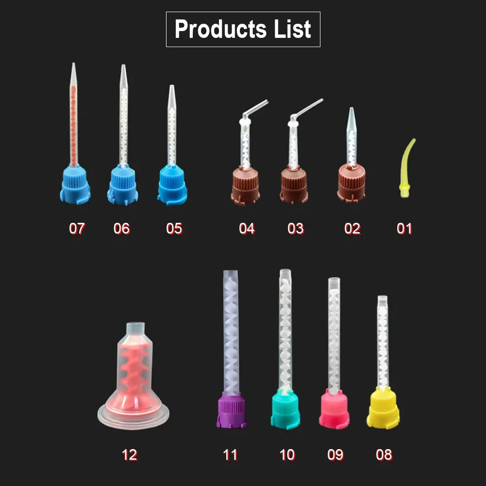 100Pcs/pack Dental Mixing Nozz - огляд і ціна Tape Gun Dispenser