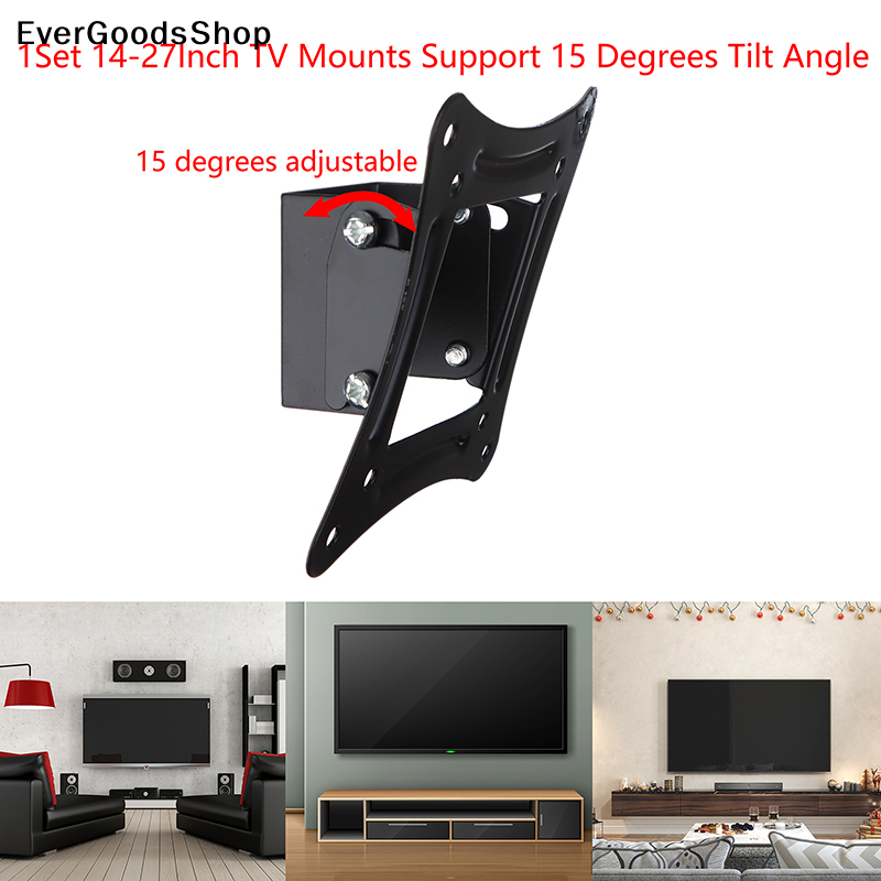 New 1Set 14-27Inch TV Mounts L - огляд і ціна Flat Panel Mount Tilt