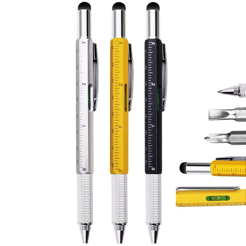 3 Pens/Pack Multitool Pen 7 in - огляд і ціна Office Tech And Gadgets