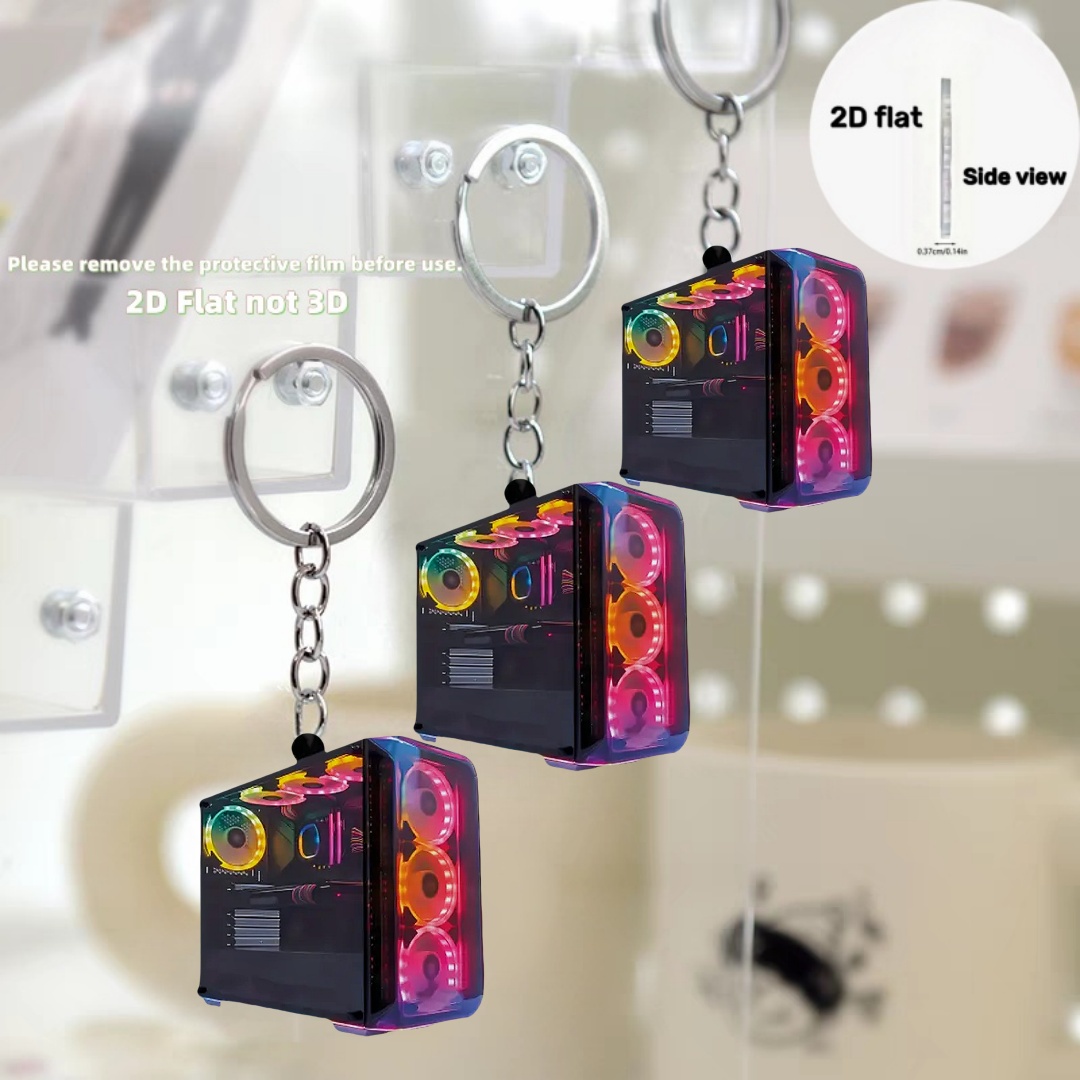 RGB Computer Host Keychain,2D  - огляд і ціна Office Tech Bag
