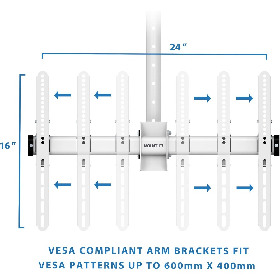 Ceiling TV Mount Bracket for 4 - огляд і ціна Flat Panel Mount Tilt