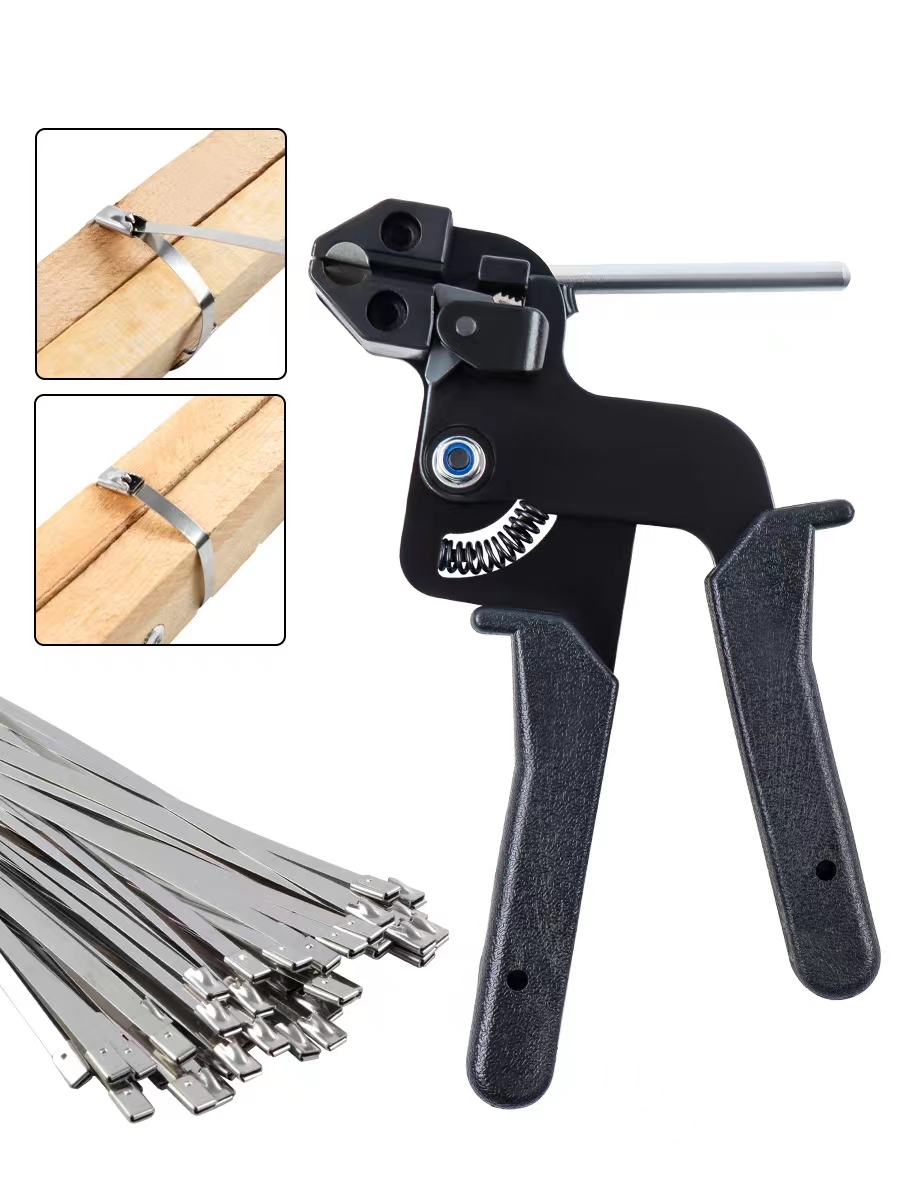 Cable Ties Plier Fastening Str - огляд і ціна Tape Gun Dispenser