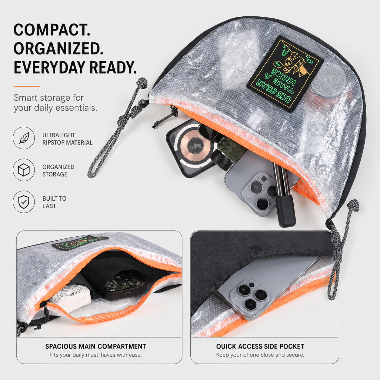 ECOpak Tech Mesh Sling Bag Ult - огляд і ціна Office Tech Bag