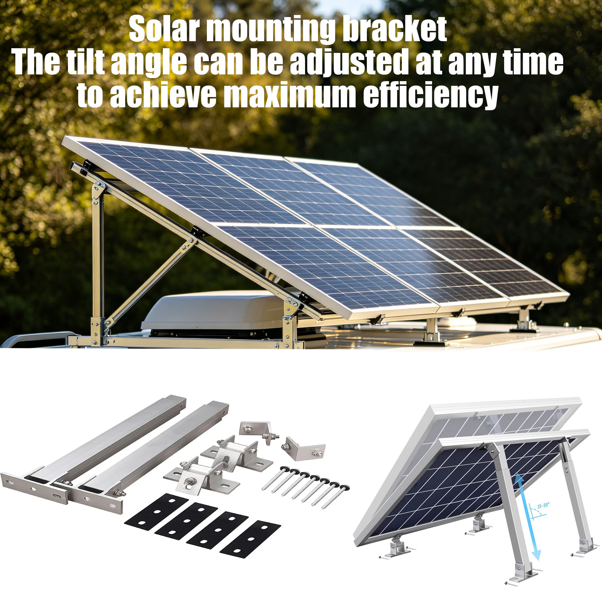 Solar Panel Tilt Mounting Brac - огляд і ціна Flat Panel Mount Tilt