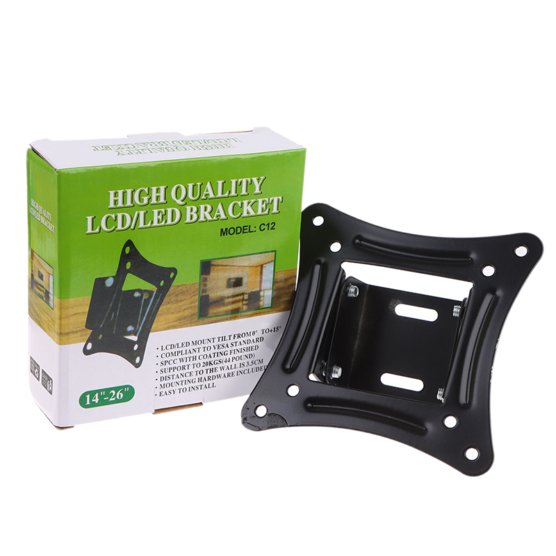 1Set 14-27Inch TV Mounts LCD L - огляд і ціна Flat Panel Mount Tilt