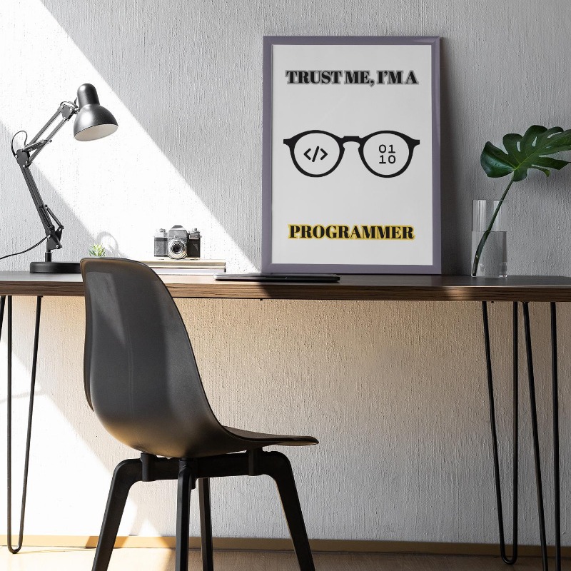 Funny Programmer Poster Error  - огляд і ціна Office Tech Software